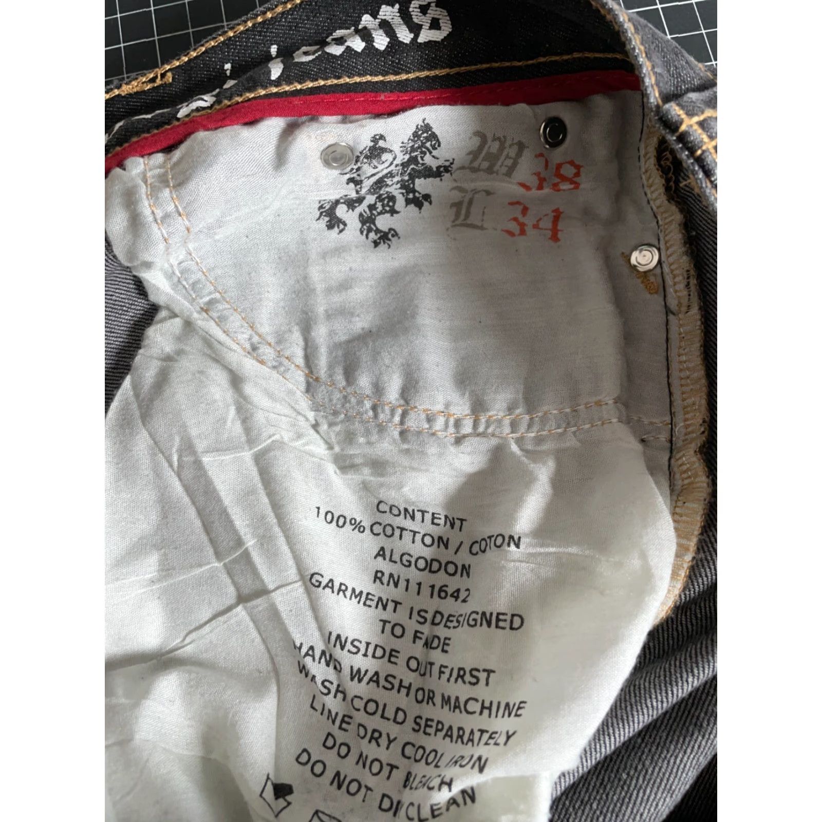 Coogi VINTAGE COOGI Baggy Fit Jeans Men's 38 x 33 Black Denim Embroidered Retro Hip Hop Size US 38 / EU 54 - 4 Thumbnail
