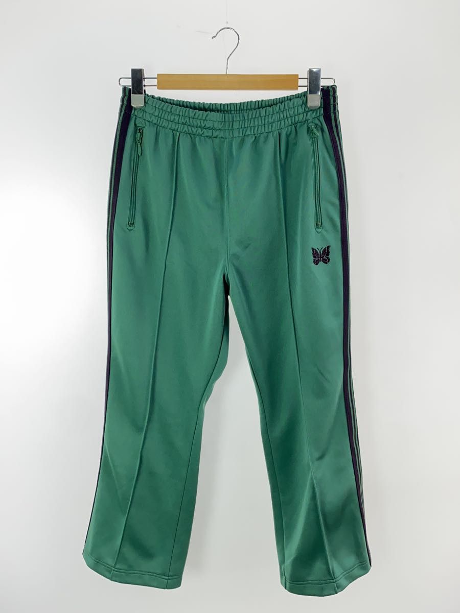 Jogger Bottom Polyester Elastic Waistline Sideline Green