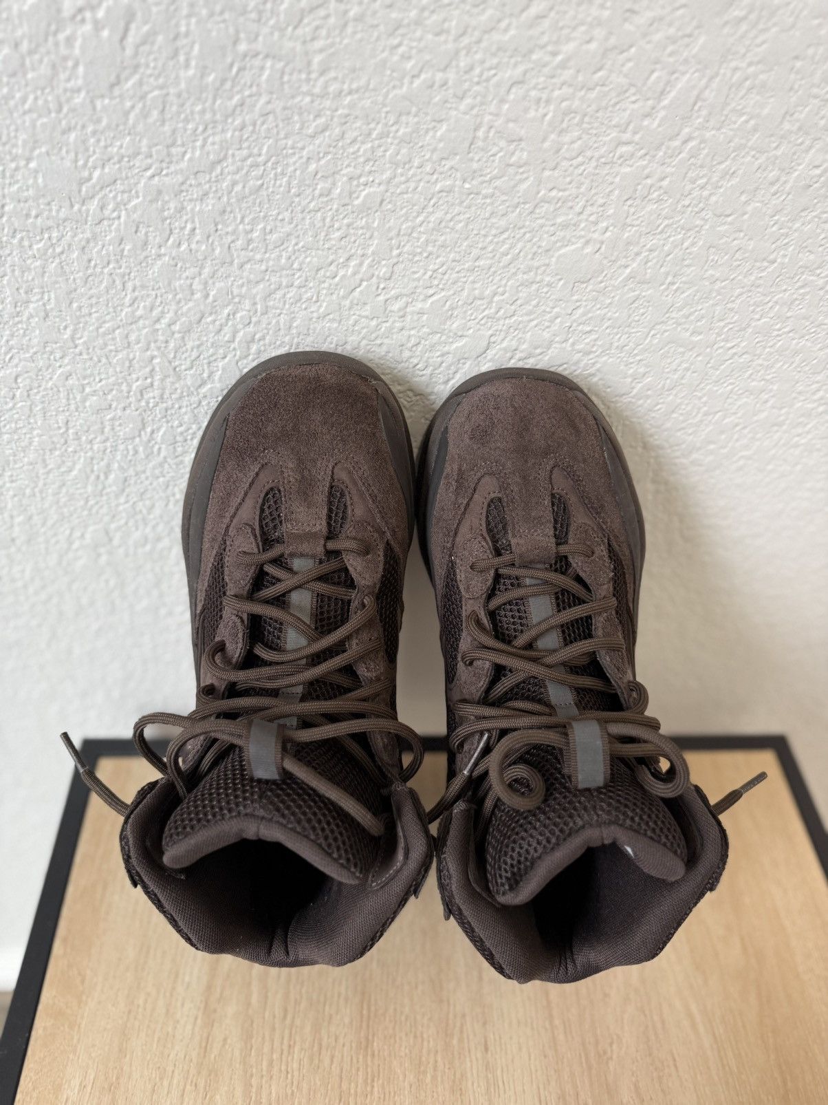 Yeezy Adias Yeezy Desert Boot Oil Brown Size US 10.5 / EU 43-44 - 11 Thumbnail