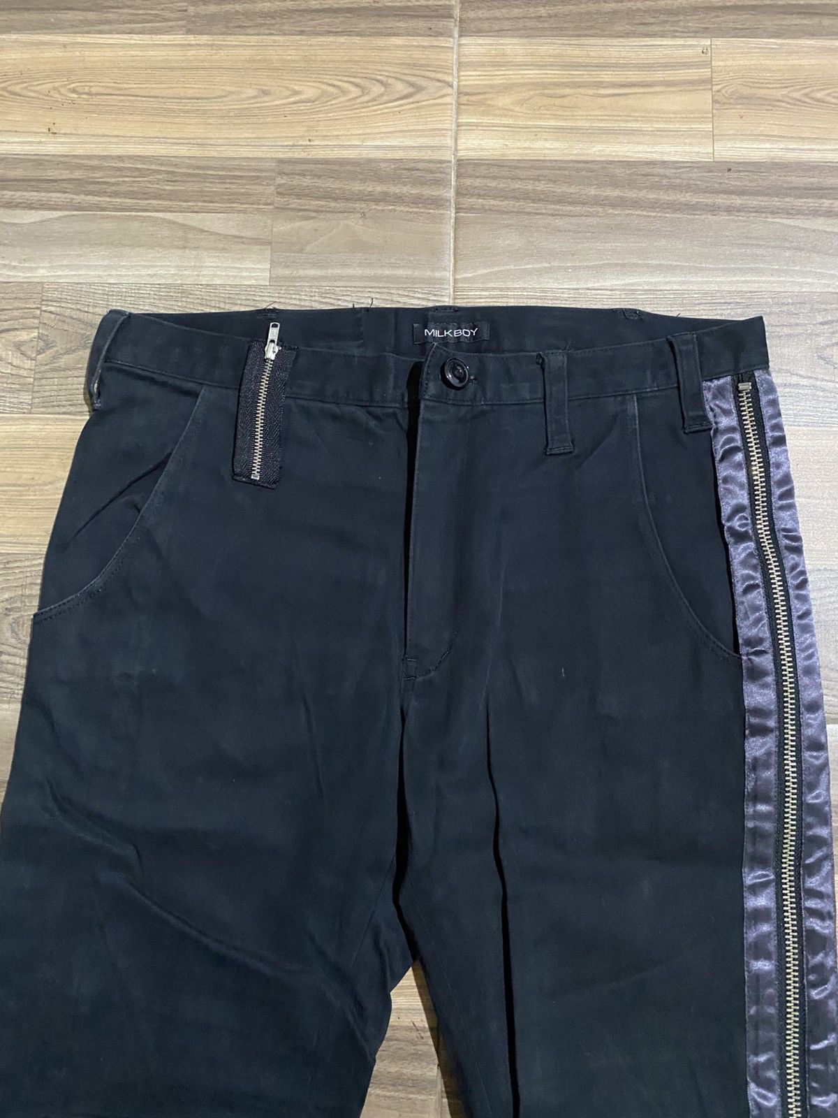 Japanese Brand SAMPLE MILKBOY BONDAGE PANTS UNISEX Size US 29 - 5 Thumbnail