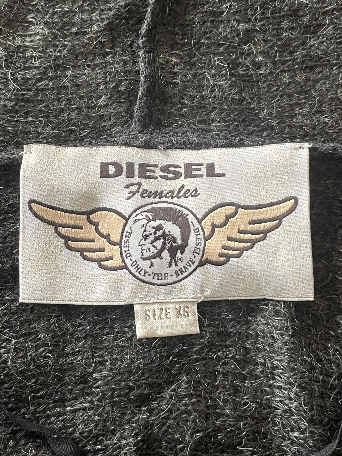 Diesel Diesel Cropped Cardigan with Hoodie Size XS / US 0-2 / IT 36-38 - 4 Thumbnail