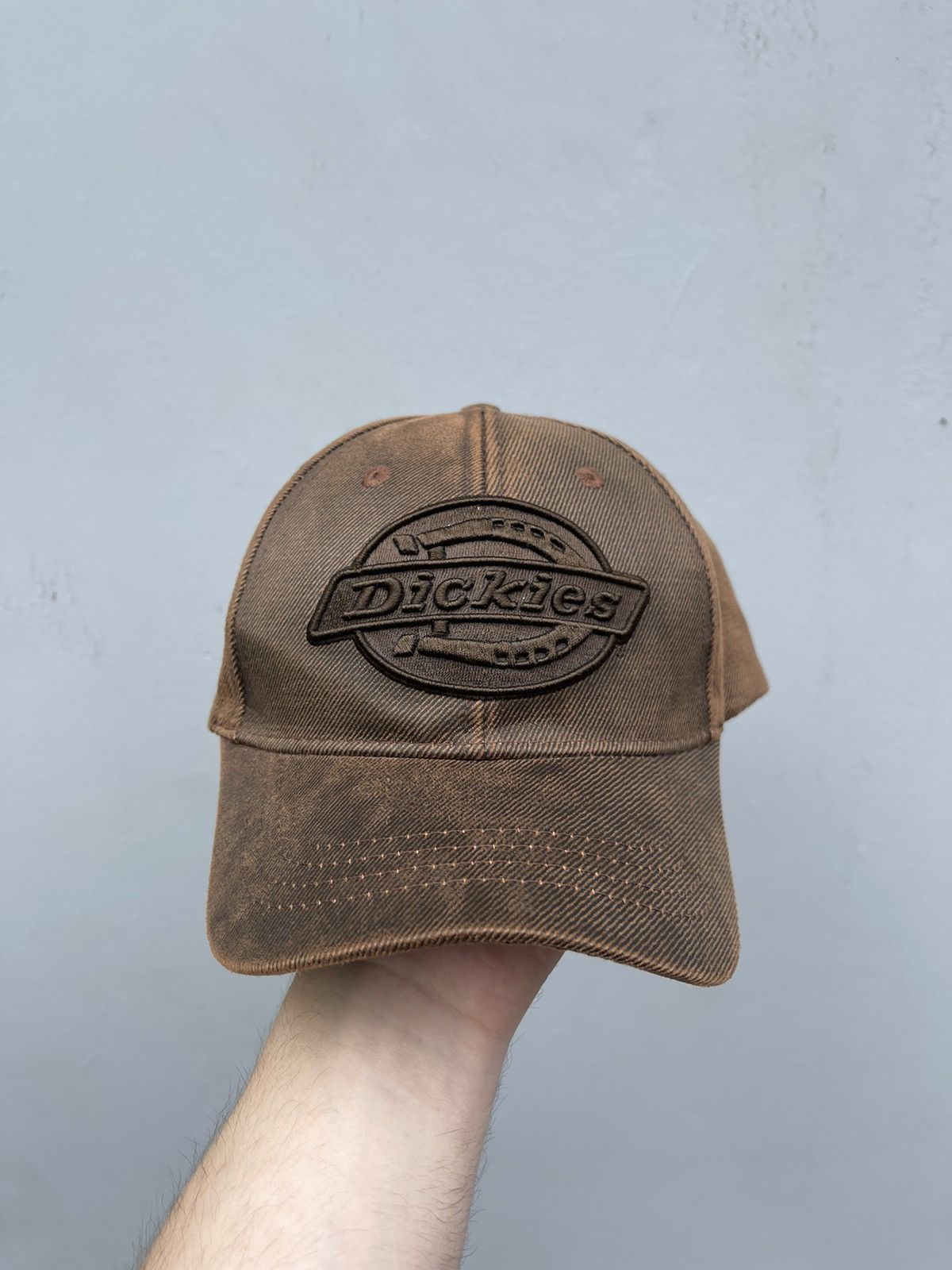 Dickies Dickies Embroidered Big Logo Trucker Hat Y2k Workwear Cap Size ONE SIZE - 1 Thumbnail