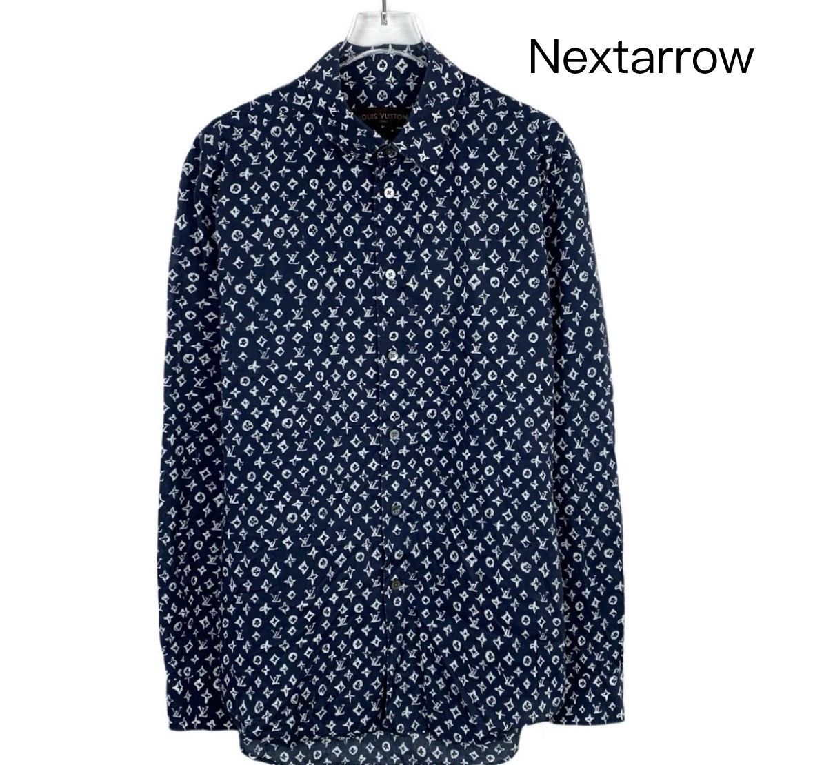 Louis Vuitton Louis Vuitton LV logo with floral cotton long sleeved shirt Size US M / EU 48-50 / 2 - 1 Thumbnail