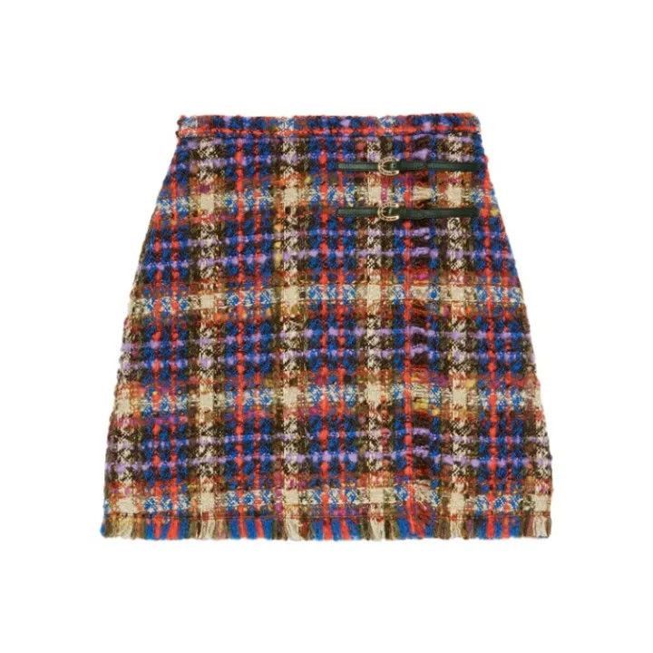 Other Gucci Tweed Mini Skirt for Women-2507 Size 39" - 7 Thumbnail