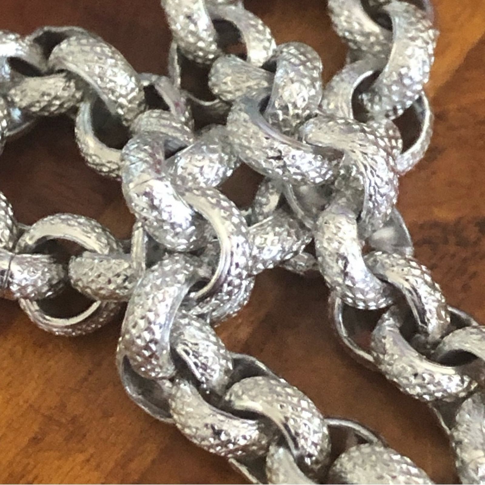 Vintage Vintage Sarah Coventry aluminum link bracelet Size ONE SIZE - 6 Thumbnail