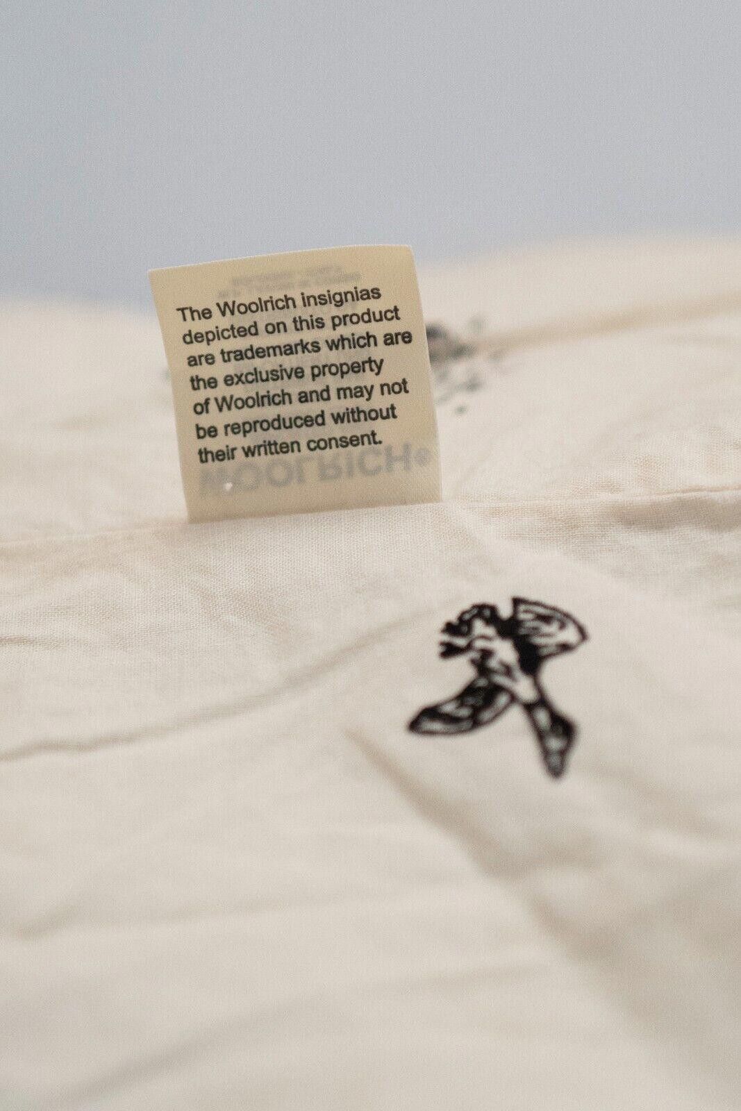 Woolrich Woolen Mills Woolrich Ivory Linen Hunting Jacket Sz. L Size US L / EU 52-54 / 3 - 9 Thumbnail