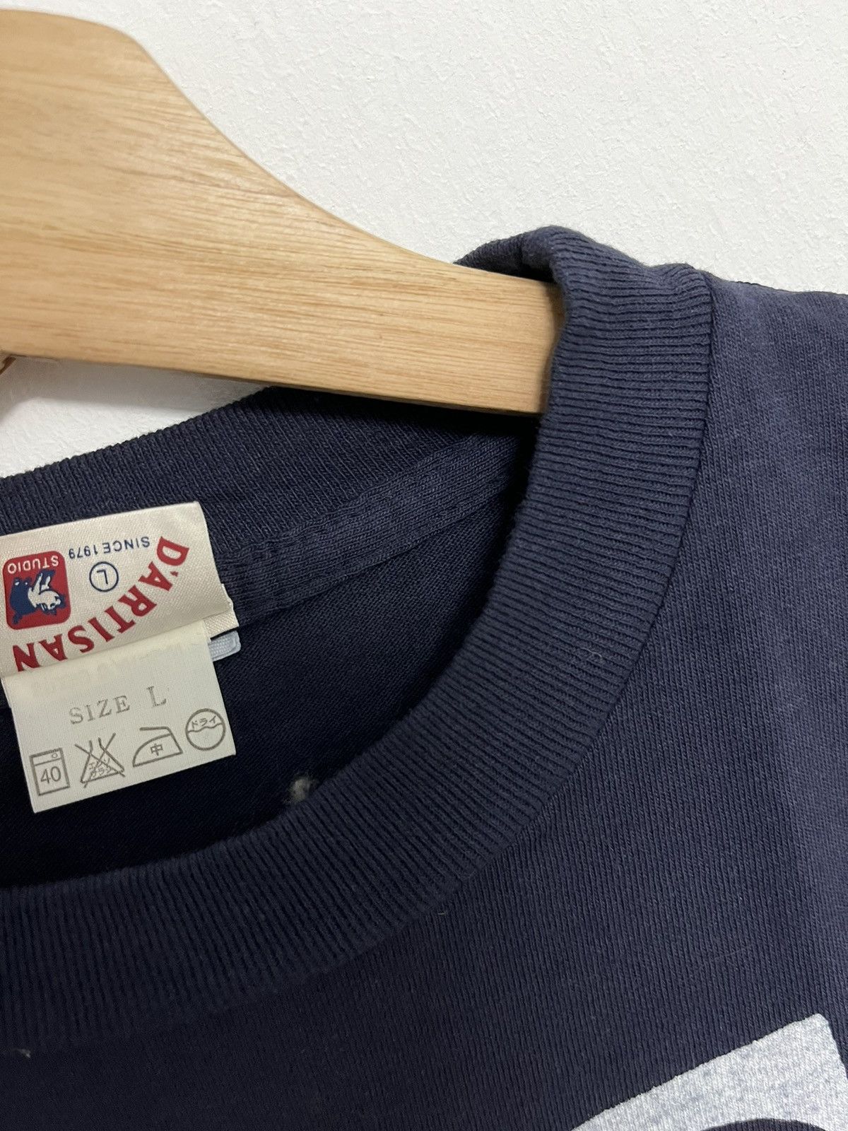 Studio D'Artisan Studio D’Artisan Long Sleeve Tshirt Japan Blue Jeans Size US L / EU 52-54 / 3 - 4 Thumbnail
