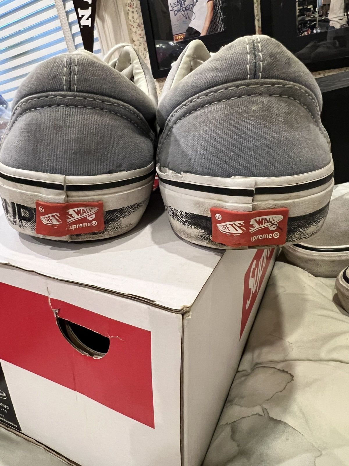 Supreme × Vans Supreme Vans Era Pro Motion Logo - 9.5 Size US 9.5 / EU 42-43 - 11 Thumbnail