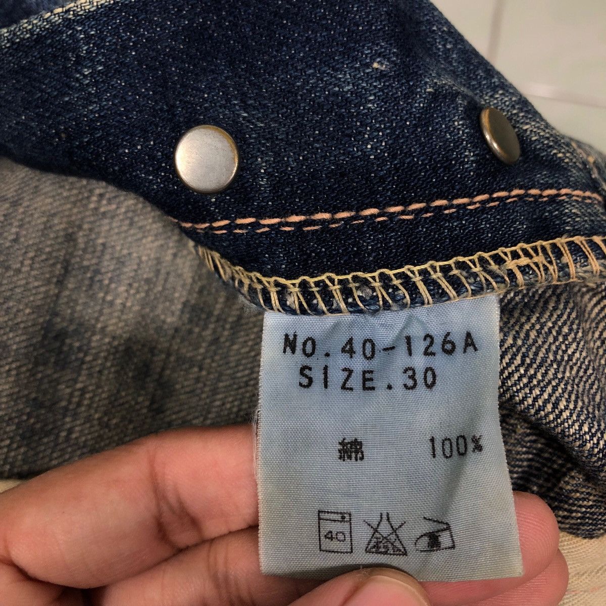 Japanese Brand 🔥VINTAGE SELVEDGES DENIM JEANS DOMINGO LTD CO JAPAN MADE Size US 34 / EU 50 - 22 Thumbnail