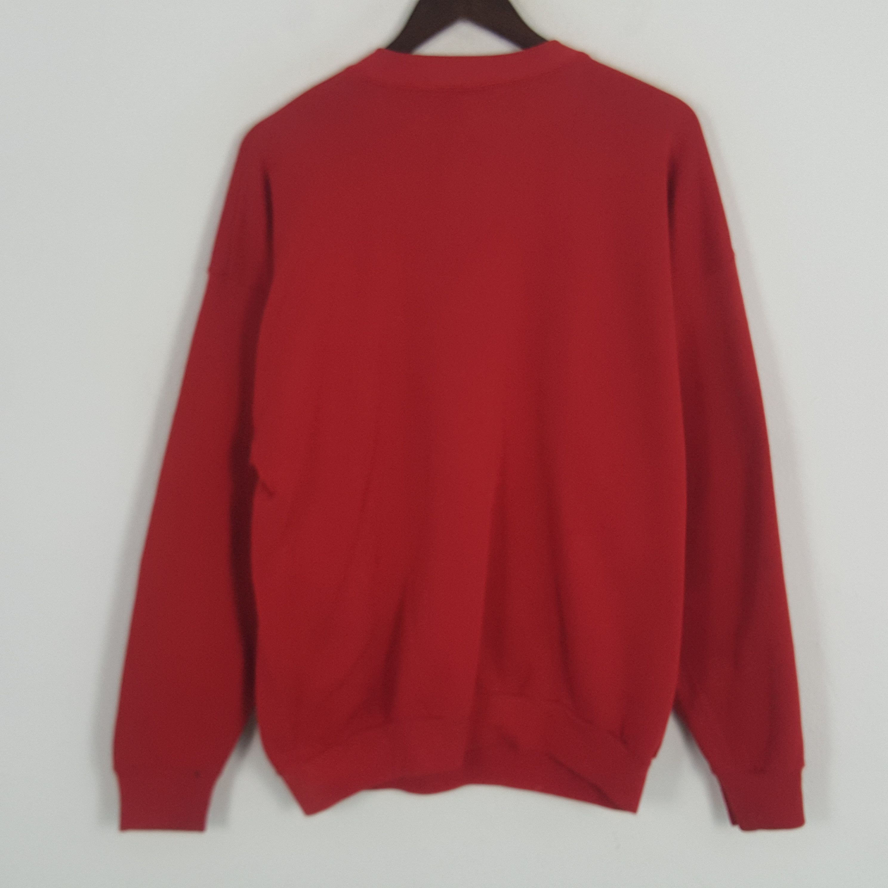 NFL × Vintage Vintage San Francisco 49ers Big Logo Sweatshirt Size US L / EU 52-54 / 3 - 3 Thumbnail