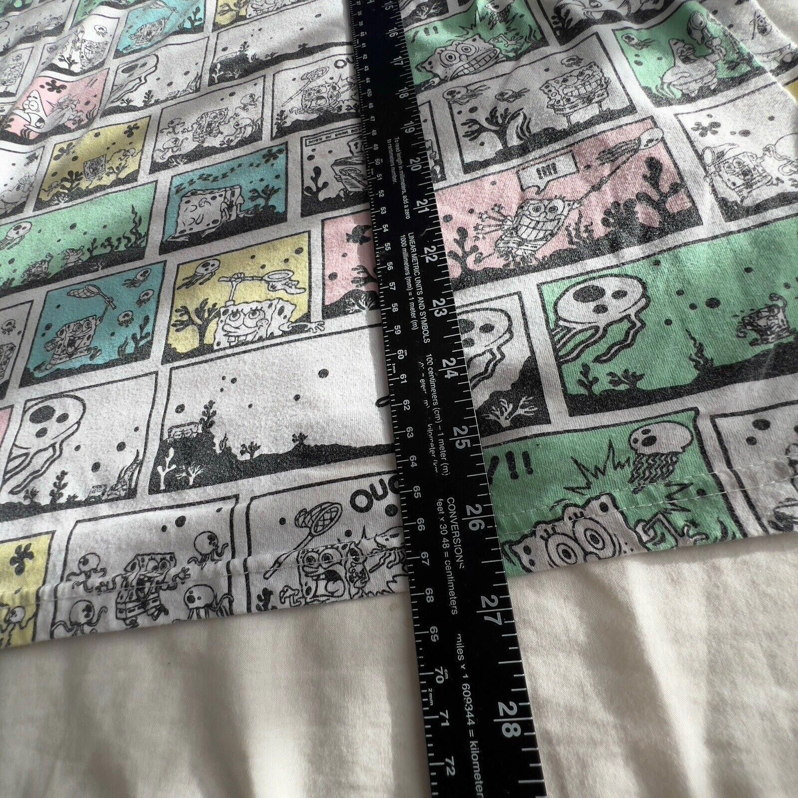 Nickelodeon Spongebob Squarepants AOP Comic Book T-Shirt Men’s L Size US L / EU 52-54 / 3 - 3 Thumbnail