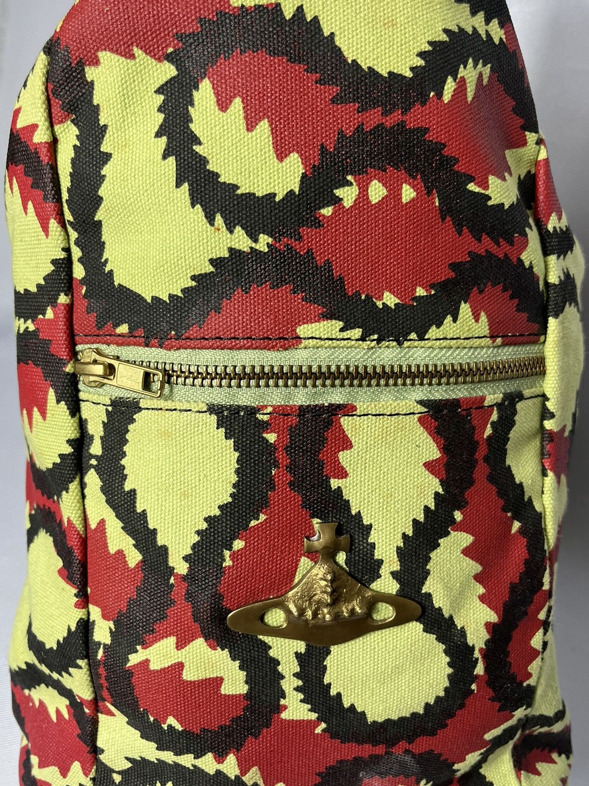 Vivienne Westwood Kenya Canvas Single Strap Backpack Bag Size ONE SIZE - 8 Thumbnail