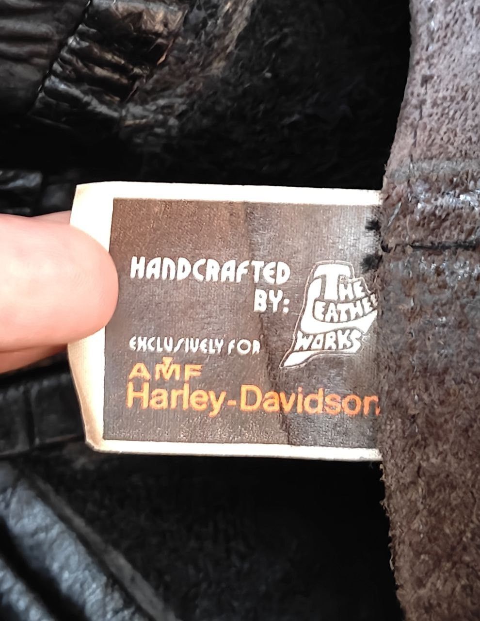Harley Davidson Vintage Harley Davidson Leather Hat Size ONE SIZE - 9 Thumbnail