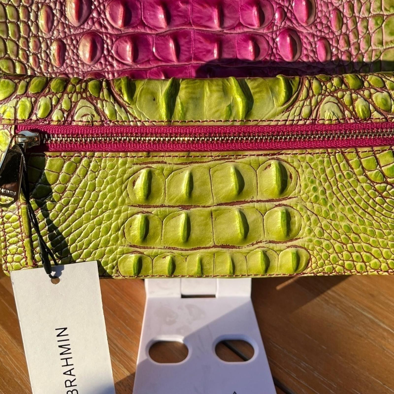 BRAHMIN Brahmin Bekka Limeade Melbourne Shoulder Bag & Wallet Size ONE SIZE - 4 Thumbnail