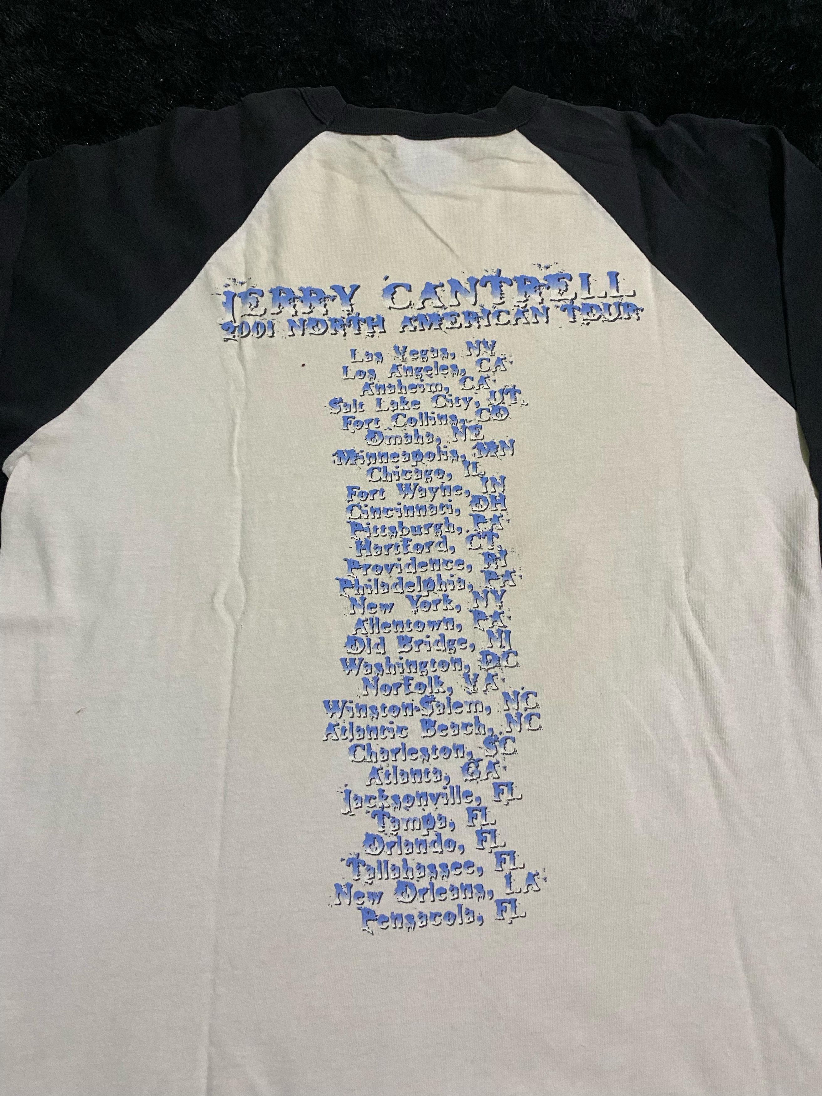 Band Tees Vintage Jerry Cantrel Tour Raglan Alice in chains Size US L / EU 52-54 / 3 - 5 Thumbnail