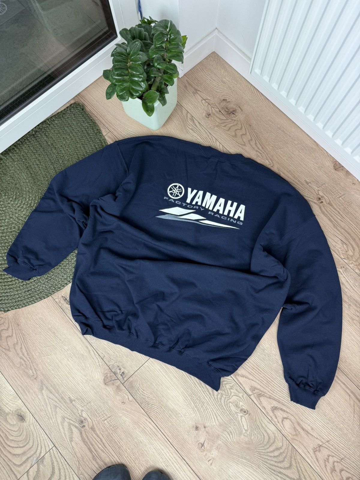 Vintage × Yamaha Vintage Yamaha Sweatshirt Racing Rare Y2K Drill Ferrari Size US XXL / EU 58 / 5 - 1 Thumbnail