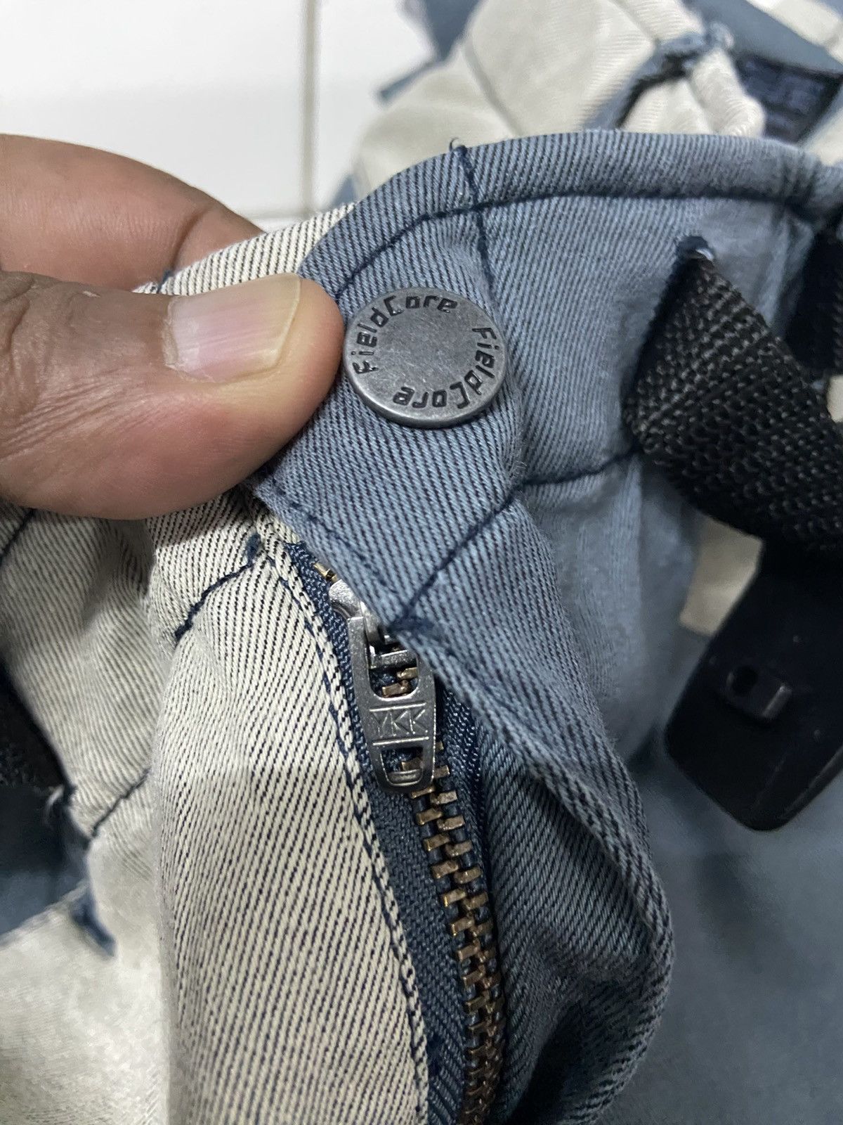 Japanese Brand FIELDCORE PATCHWORK HIKING PANTS Size US 32 / EU 48 - 13 Thumbnail