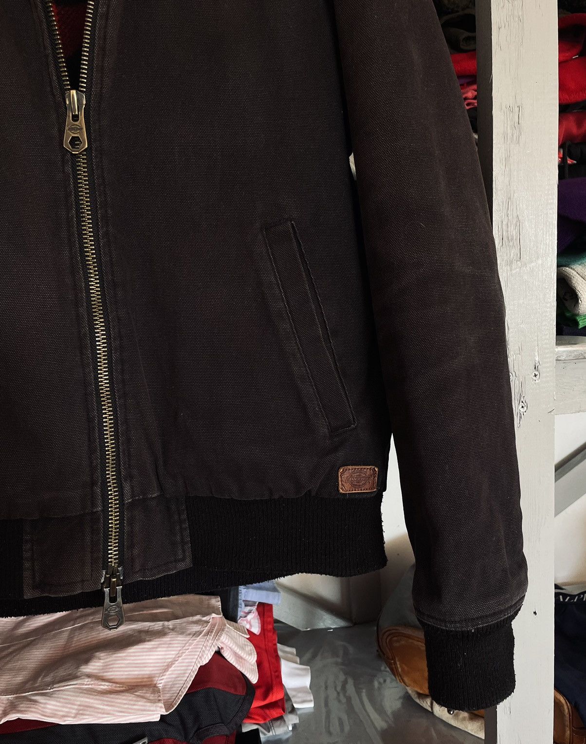 Dickies × Vintage Vintage Dickies Detroit Active Flannel Jacket Size US L / EU 52-54 / 3 - 4 Thumbnail