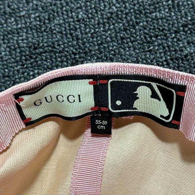 Gucci mlb x gucci pink baseball cap-2507 Size ONE SIZE - 4 Thumbnail