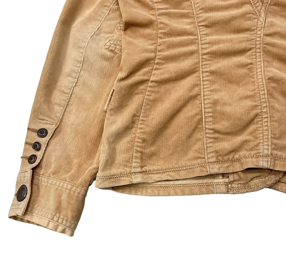 Marithe + Francois Girbaud Vintage Marithe Francois Girbaud Corduroy Jacket Size XS / US 0-2 / IT 36-38 - 13 Thumbnail