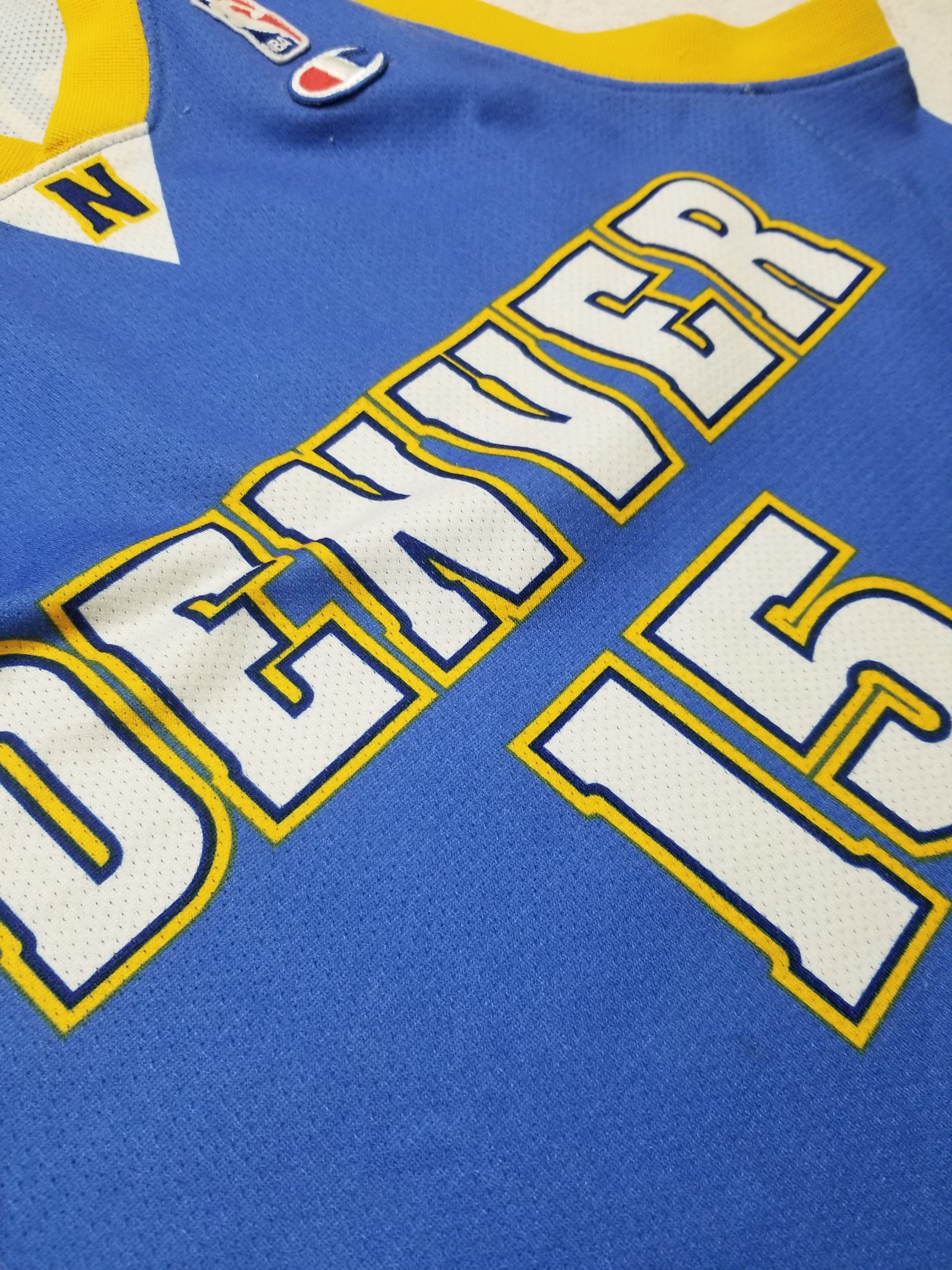 Champion Vintage Denver Nuggets # 15 Anthony Champion NBA Jersey Size US S / EU 44-46 / 1 - 3 Thumbnail