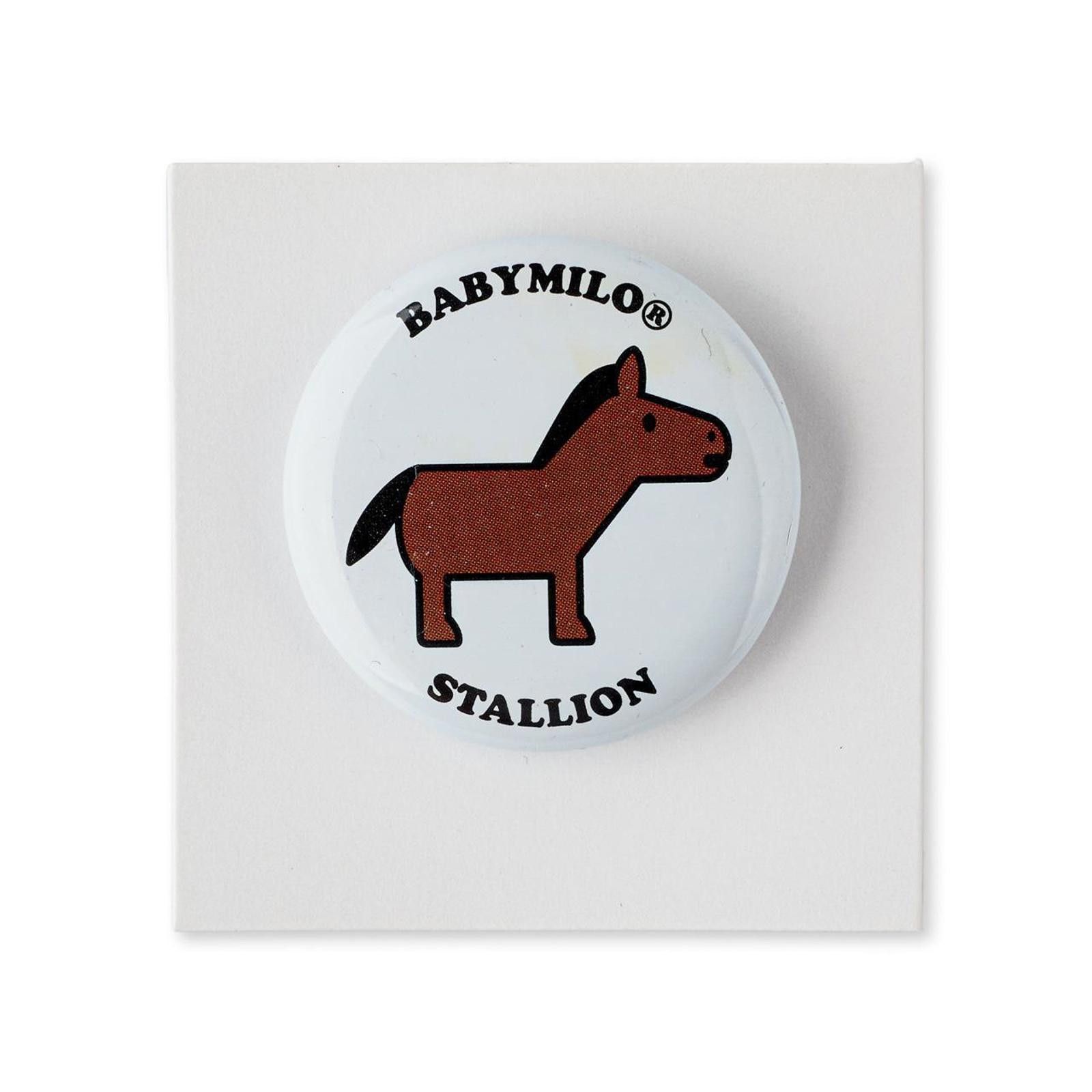 Bape A Bathing Ape OG Baby Milo 'Stallion' Pin Size ONE SIZE - 1 Thumbnail