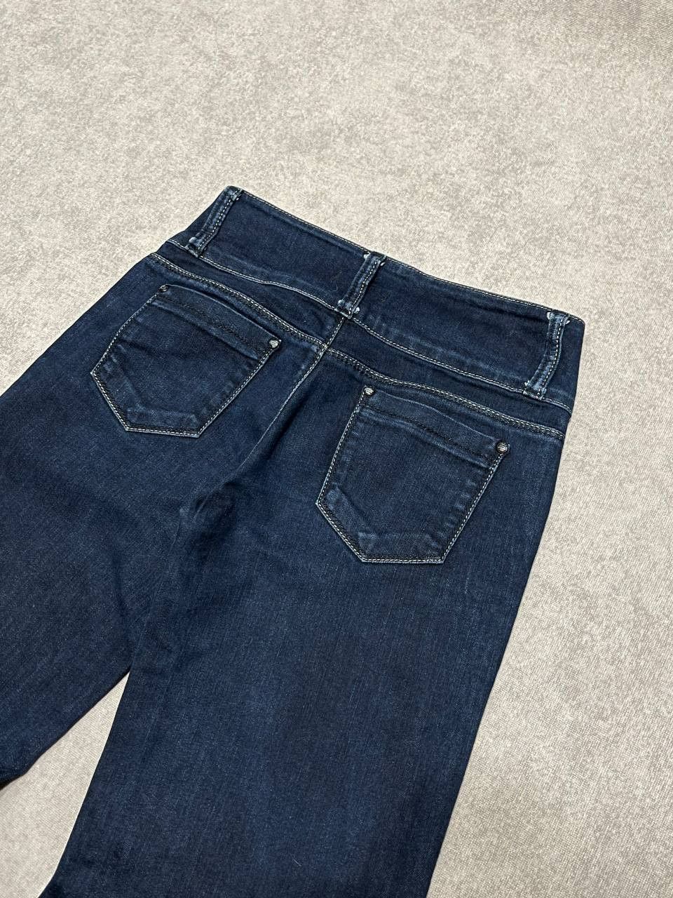 Versace Crazy Flared Versace Jeans Couture Blue Navy Vintage Women`s Size 26" / US 2 / IT 38 - 7 Thumbnail
