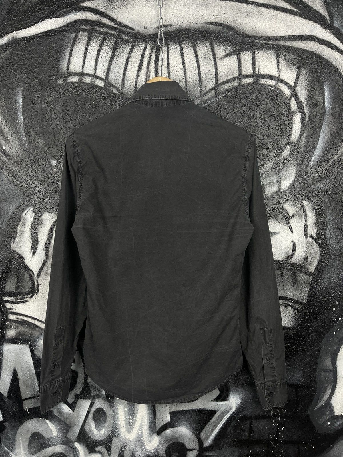 Moschino Moschino Jeans Washed Grey Shirts Button Up Men’s Size S Size US S / EU 44-46 / 1 - 3 Thumbnail