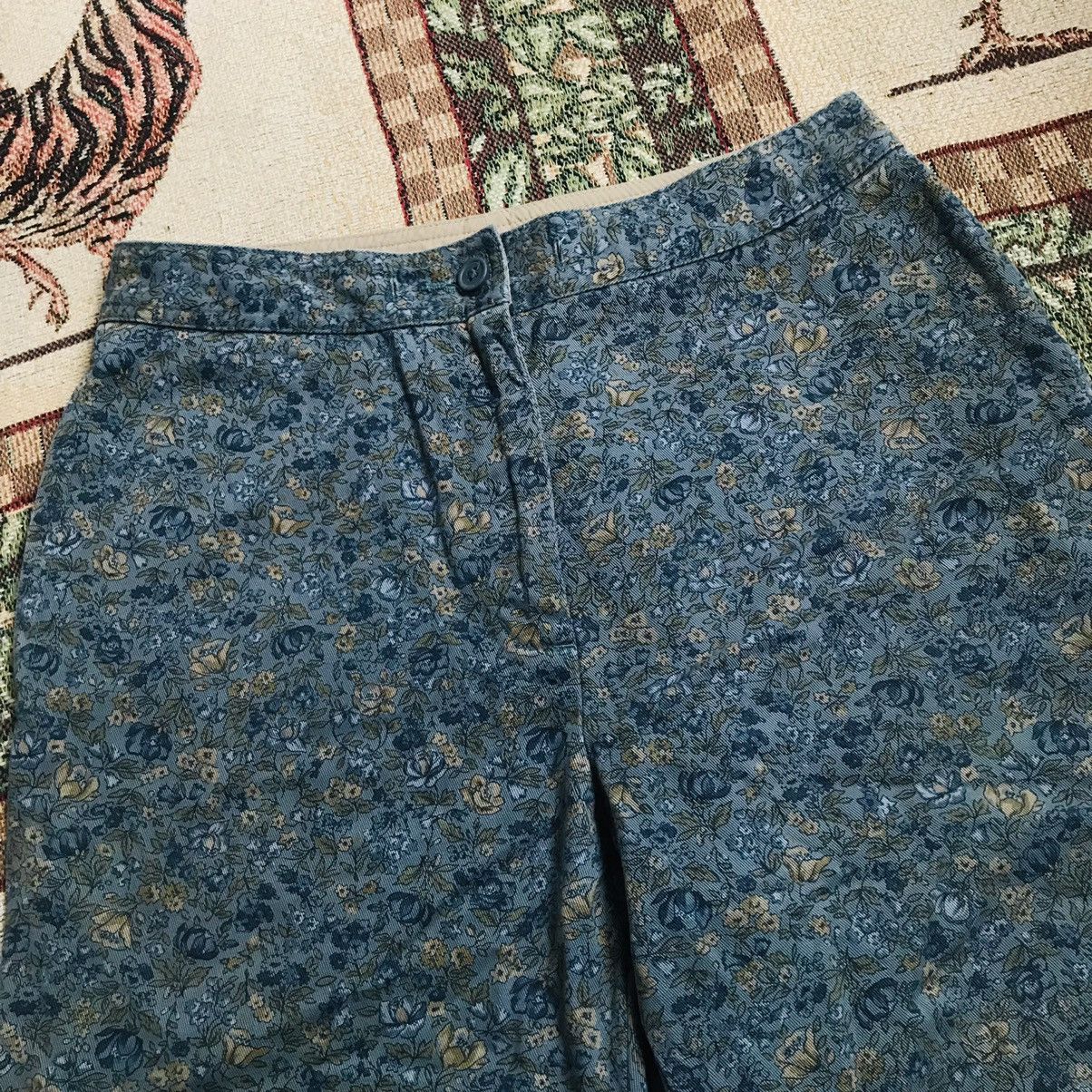 Eddie Bauer × Vintage Vintage Eddie Bauer Floral Pant Size US 27 - 2 Thumbnail