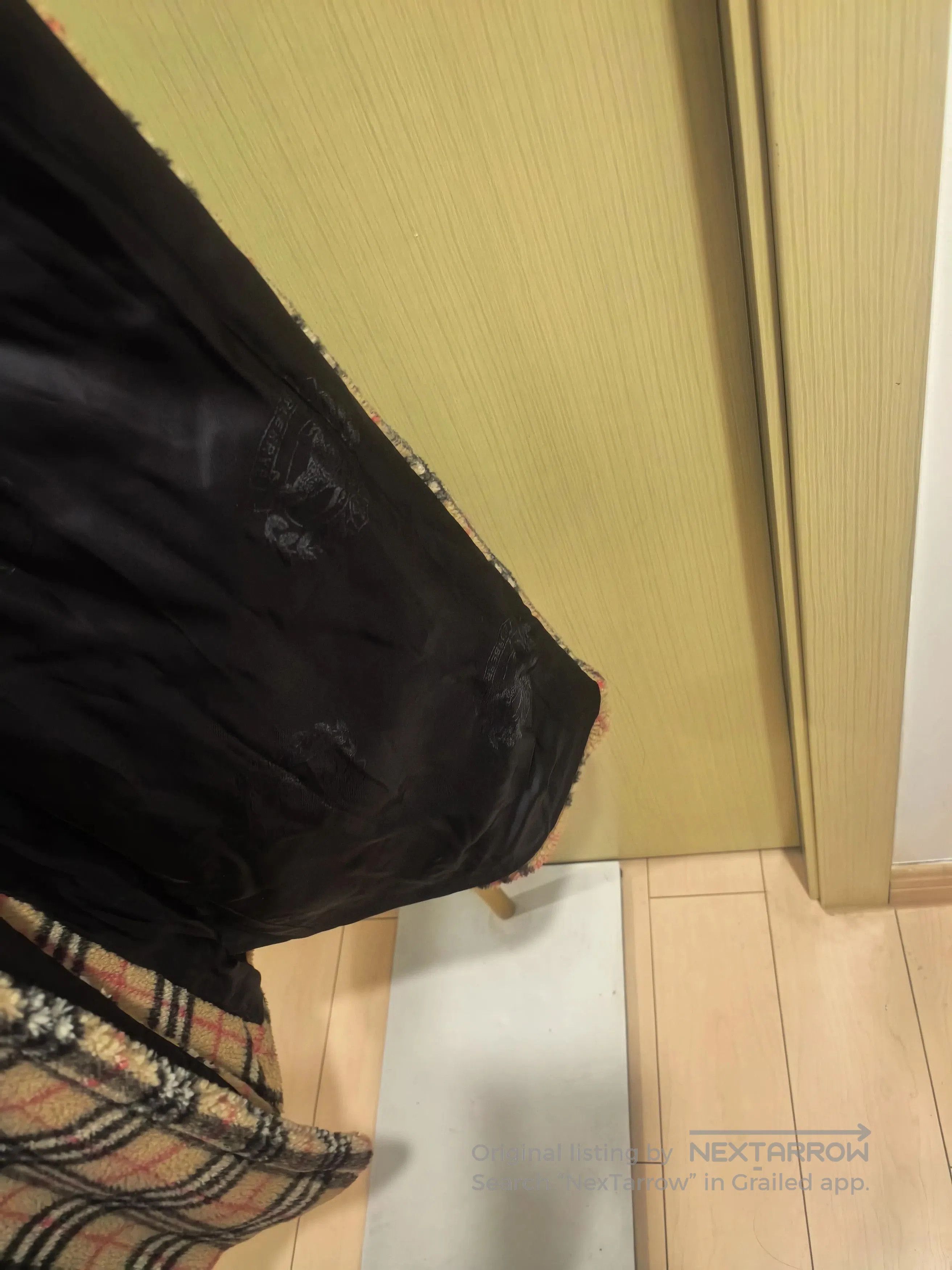 Burberry Burberry Double-Breasted Check Coat. Size M / US 6-8 / IT 42-44 - 4 Thumbnail