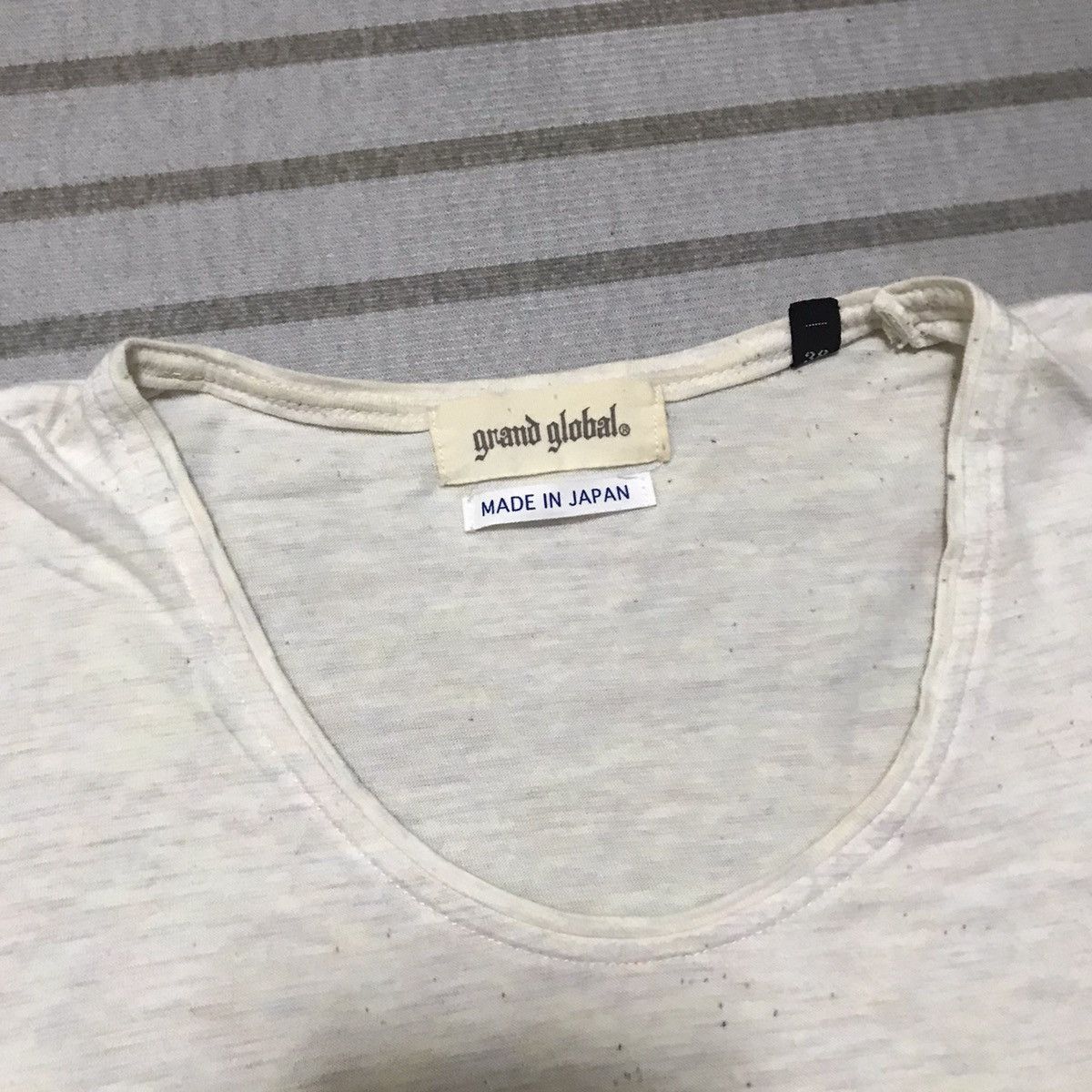 Japanese Brand × Vintage JAPANESE BRAND GRAND GLOBAL TEE Size S / US 4 / IT 40 - 2 Thumbnail