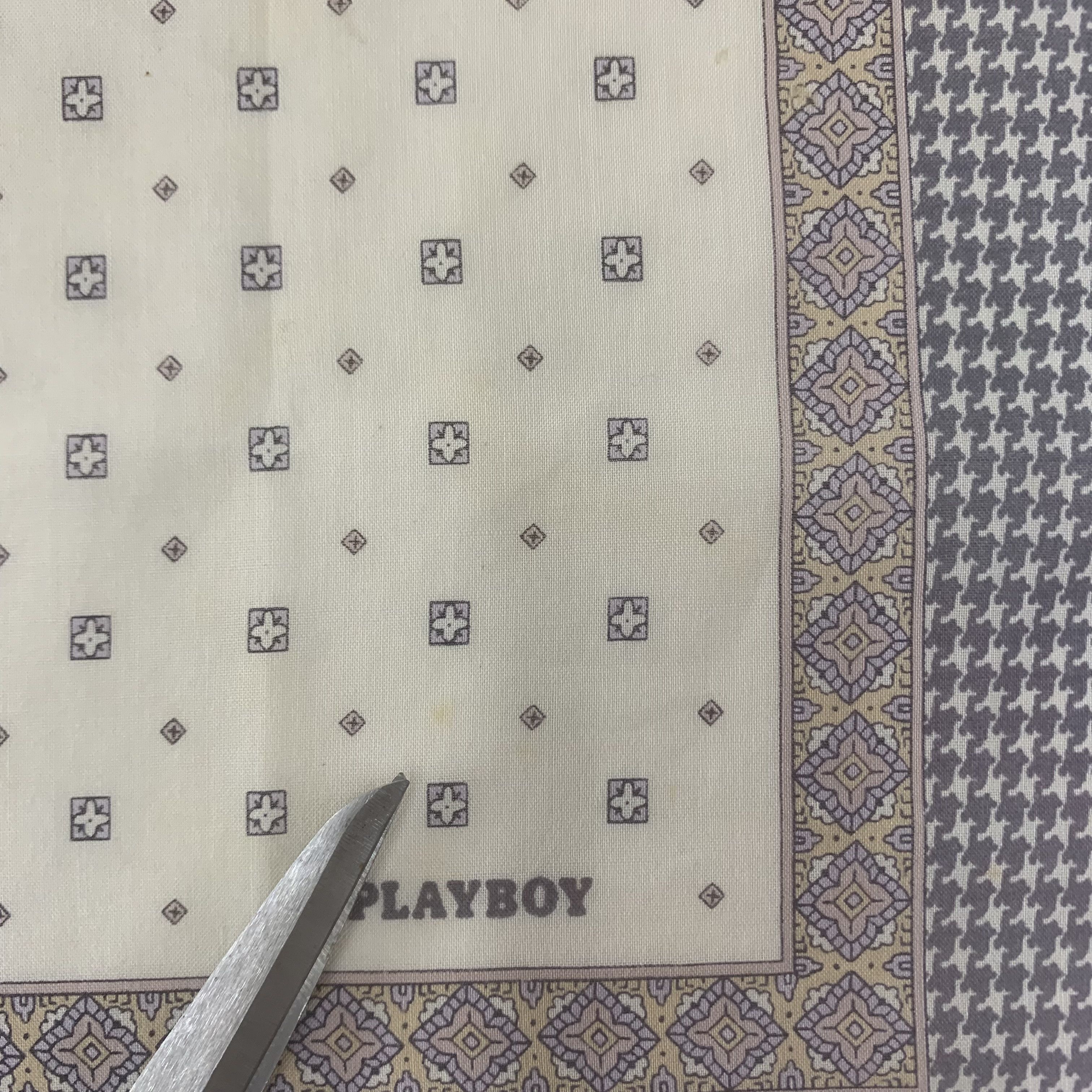 Playboy Playboy Handkerchief Bandana Neckerchief Pocket Square Size ONE SIZE - 5 Thumbnail