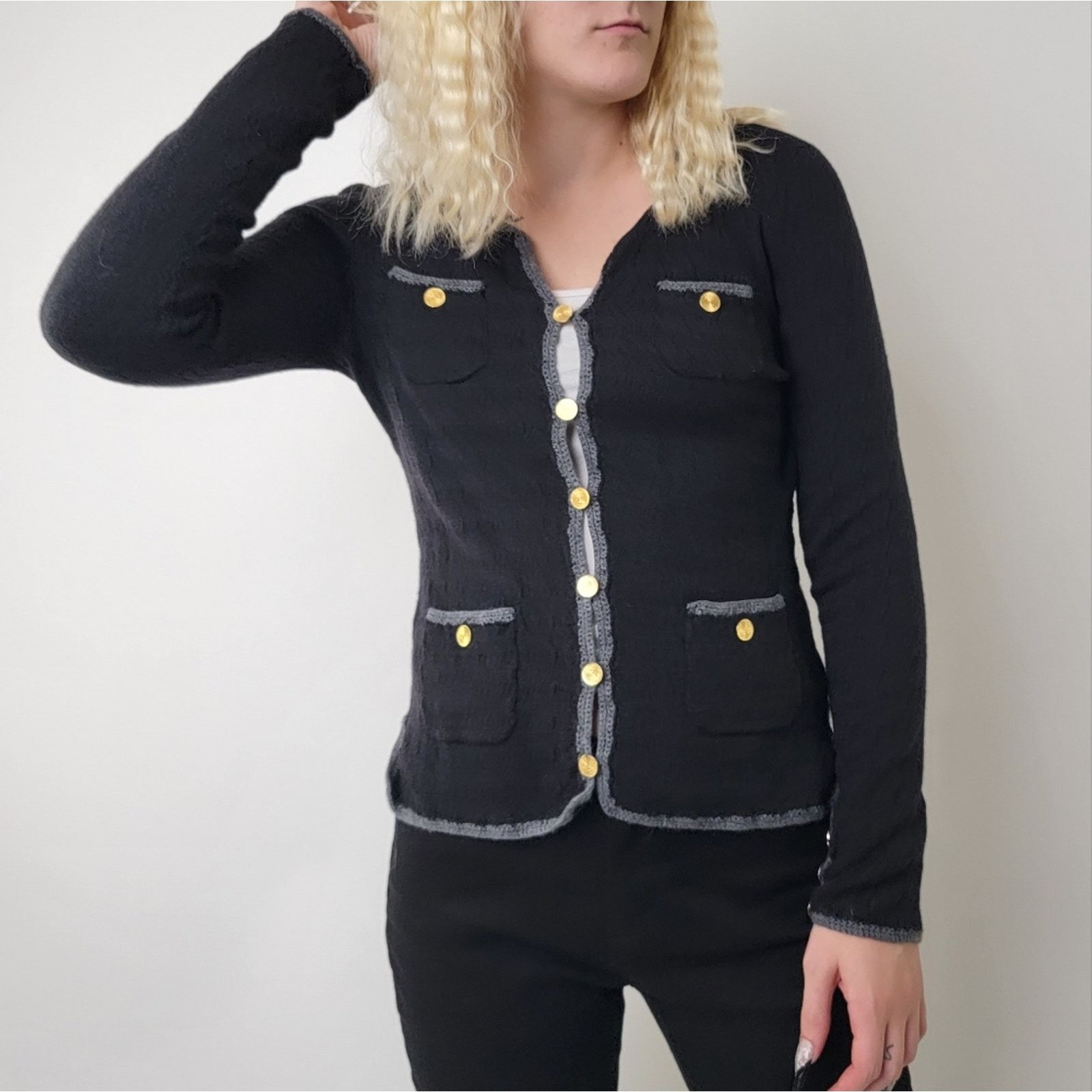 Trina Turk Trina Turk Vermouth Wool Cardigan - S Size S / US 4 / IT 40 - 5 Thumbnail