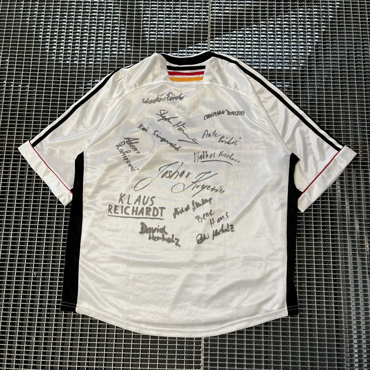 Adidas 1998 Adidas Germany Vintage Soccer Jersey Football Blokecore Size US XL / EU 56 / 4 - 11 Thumbnail