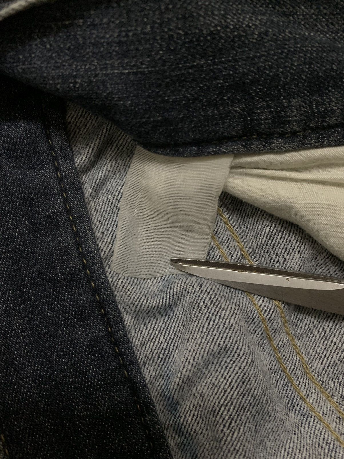 14th Addiction Vintage Japanese Brand Oririn Loose Distressed Grunge Jeans Size US 33 - 19 Thumbnail