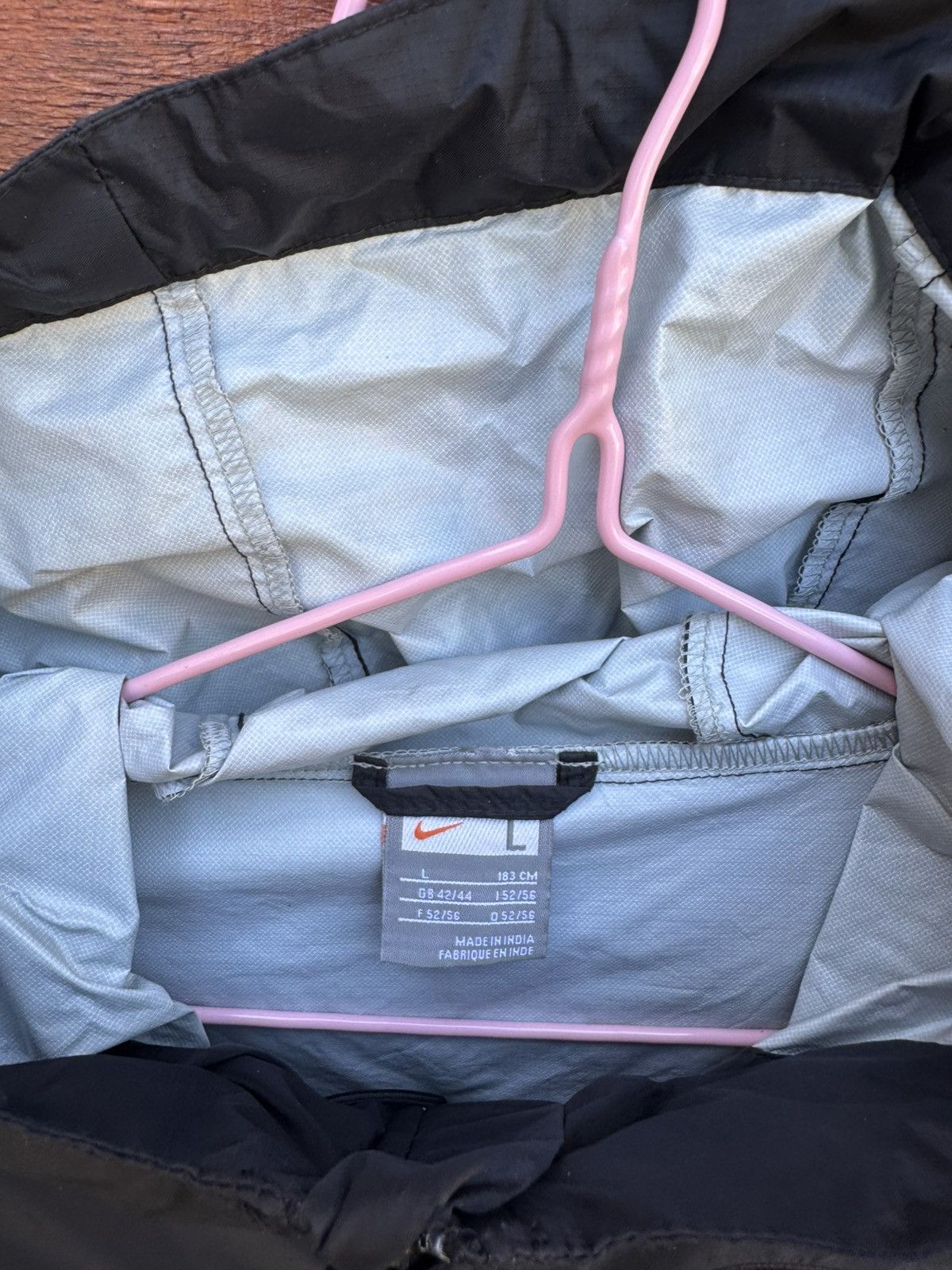 Nike Manchester United 2007/2008 Nike Waterproof Rain Jacket - L Size US L / EU 52-54 / 3 - 3 Thumbnail