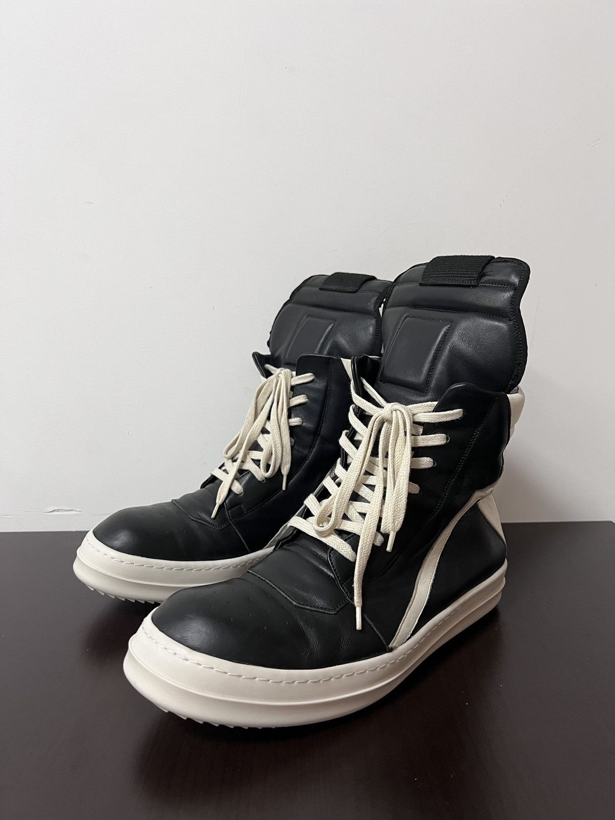 RICK OWENS Hi-Top Geobasket 43