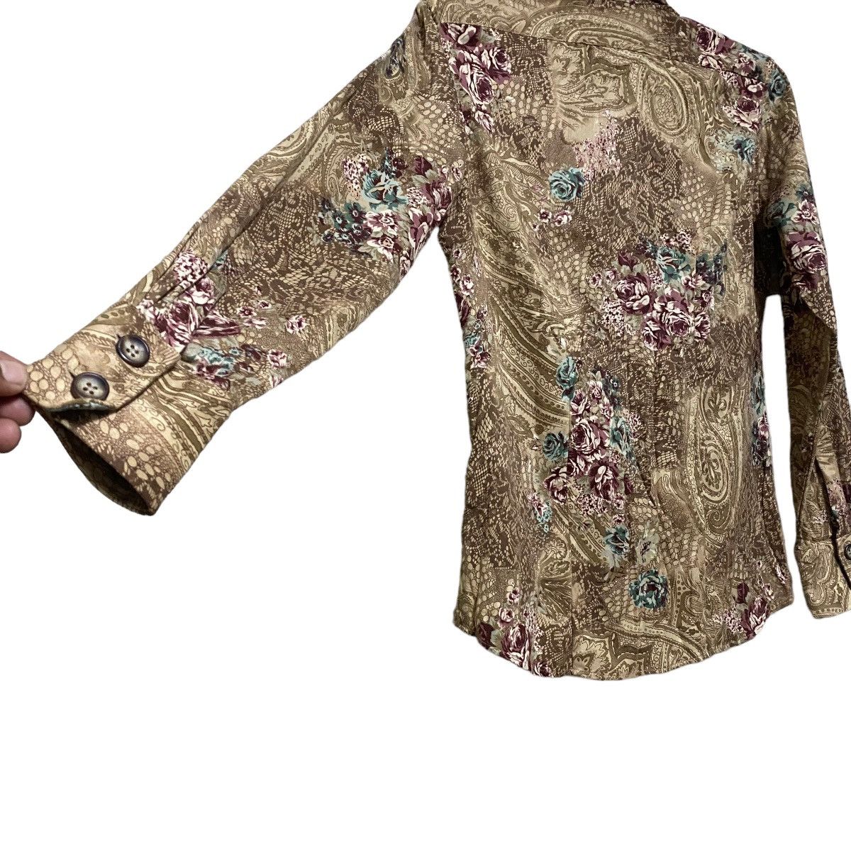 Tornado Mart Tornado Mart Japan Paisley Shirt Button Up Retro Collar Size US S / EU 44-46 / 1 - 14 Thumbnail