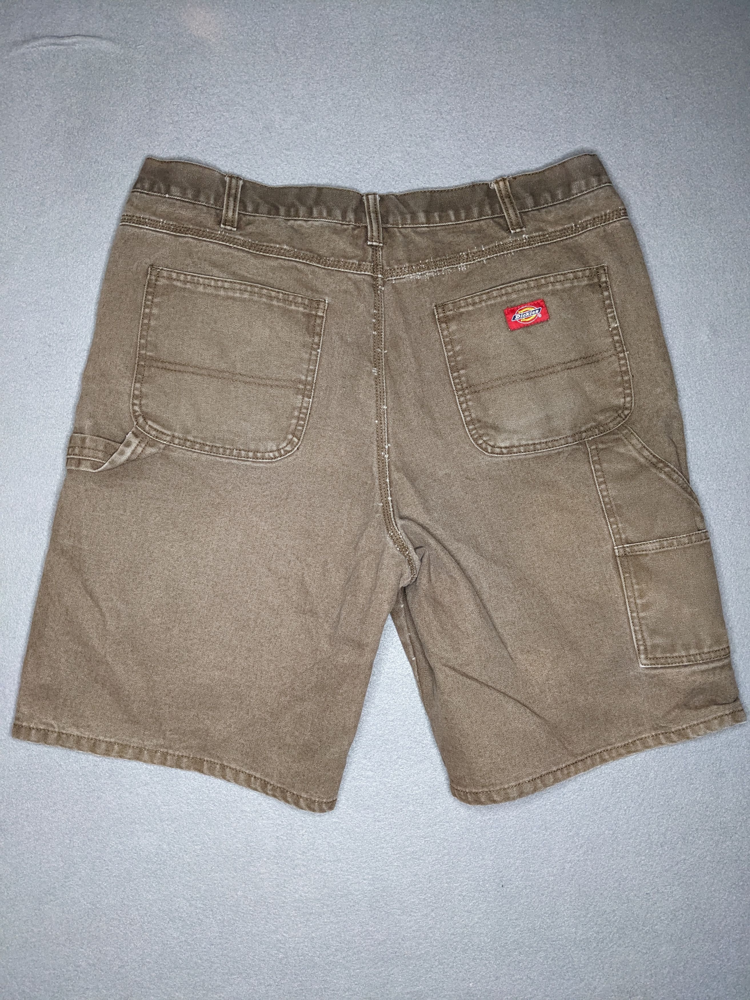 Dickies Dickies Carpenter Shorts Mens Size 36 Duck Canvas Distressed Size US 36 / EU 52 - 1 Thumbnail