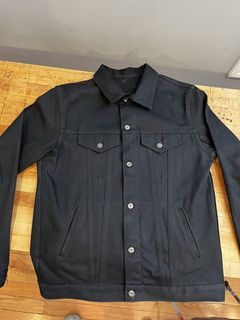 Stonewashed Black Type III Denim Jacket - 3sixteen