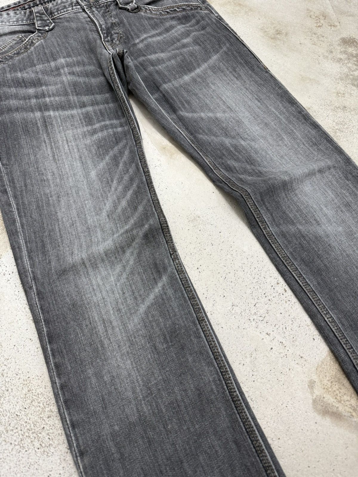 Nicole Club Nicole Club For Men Chain Pocket Whisker Unisex Denim Pants Size US 31 - 4 Thumbnail