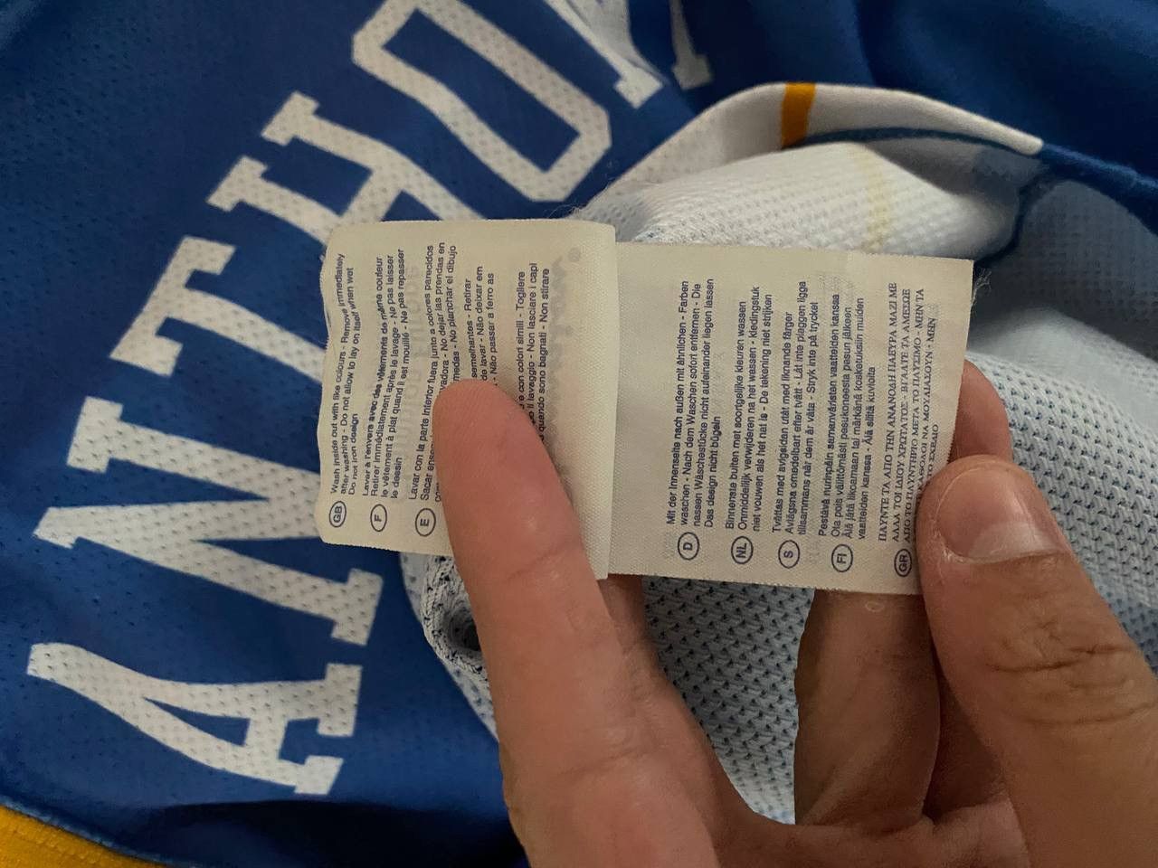 NBA × Nike × Vintage NBA Basketball Jersey Vintage Nike 15 Anthony Size US XS / EU 42 / 0 - 10 Thumbnail