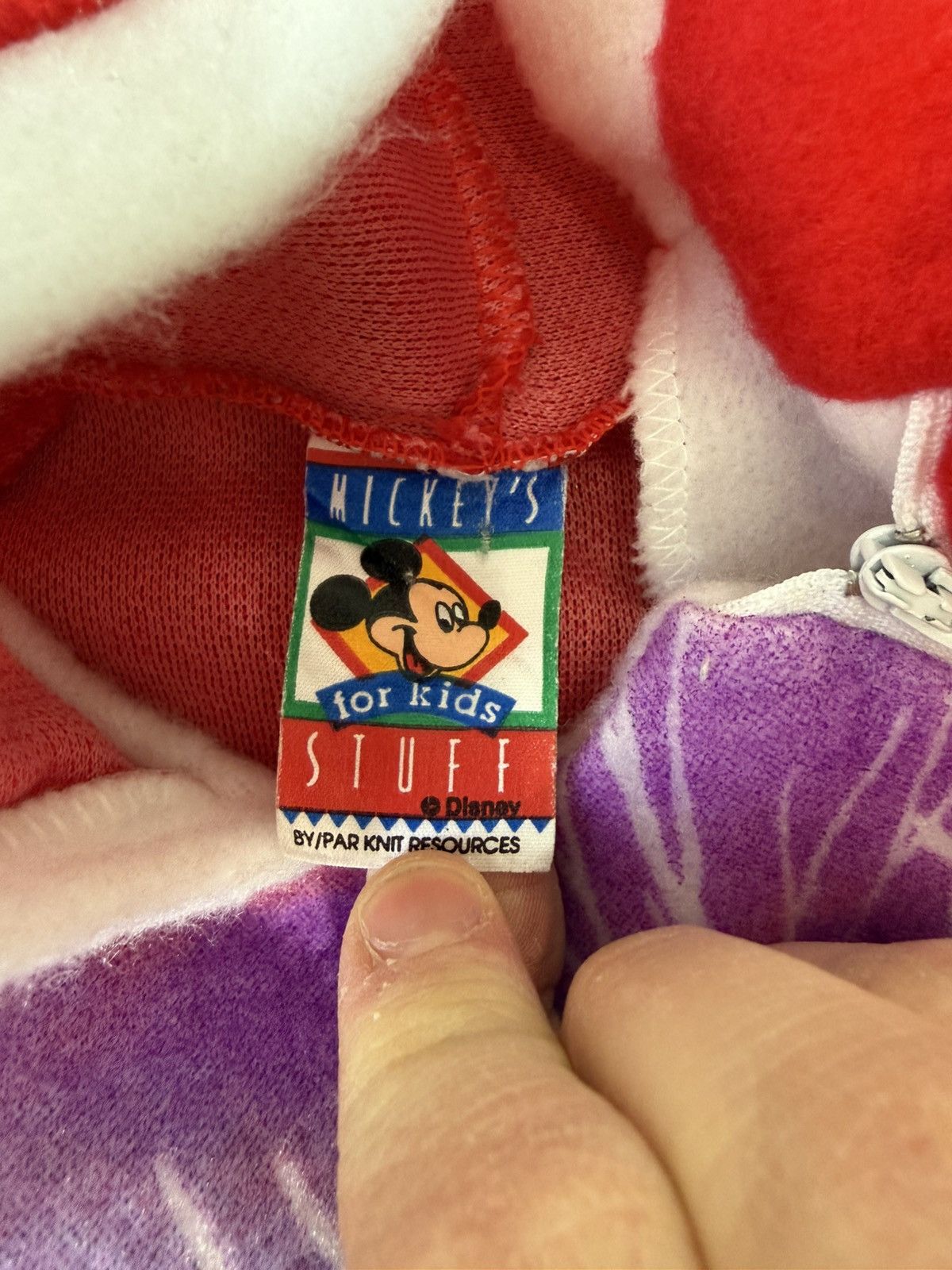 Disney Vintage 90s Disney Ice Skating Full Print Kid's Pyjamas Size US 26 / EU 42 - 4 Thumbnail
