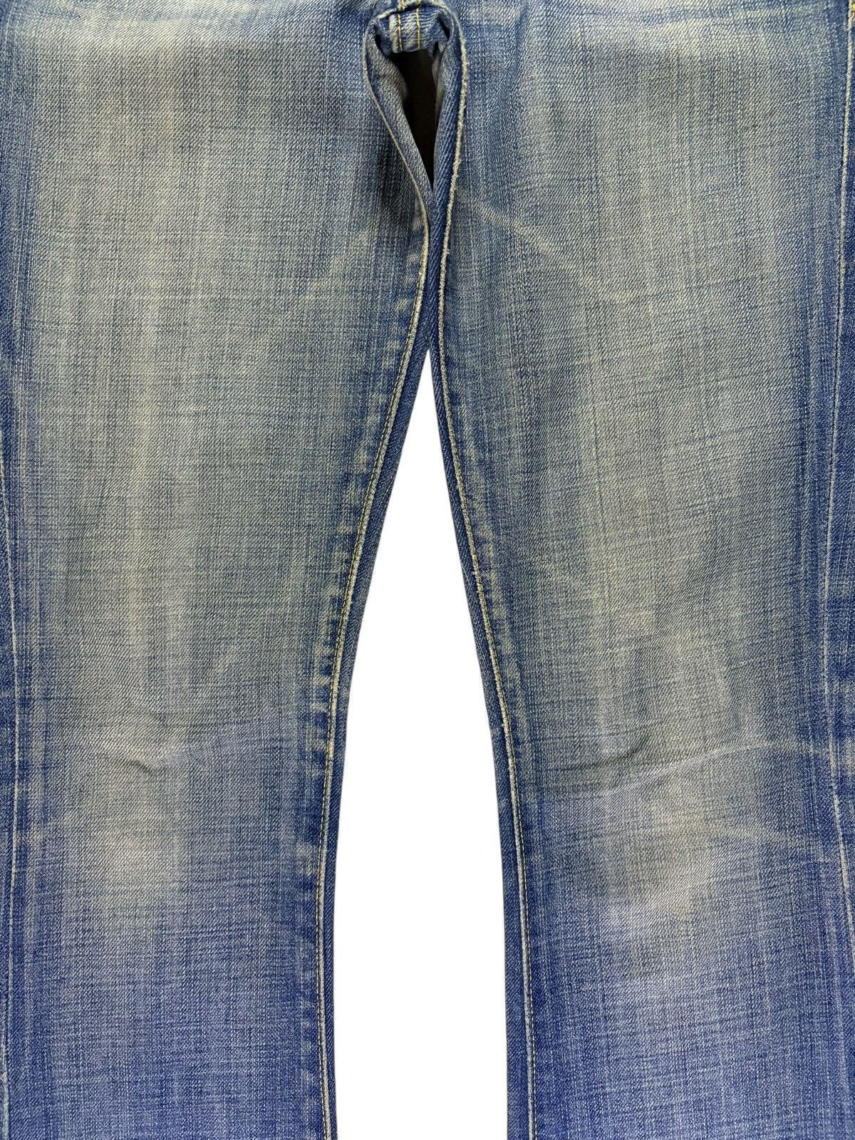 Japanese Brand × Paper Denim & Cloth Vintage USA Paper Denim Clothes Mud Wash Flare Jeans Size 30" / US 8 / IT 44 - 5 Thumbnail