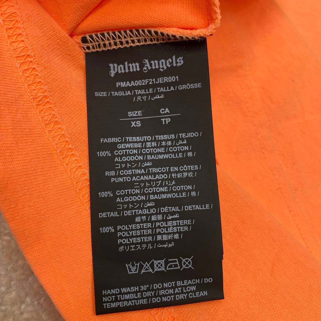 Palm Angels Palm Angels Back Logo Blurry T-shirt Size US XS / EU 42 / 0 - 7 Thumbnail