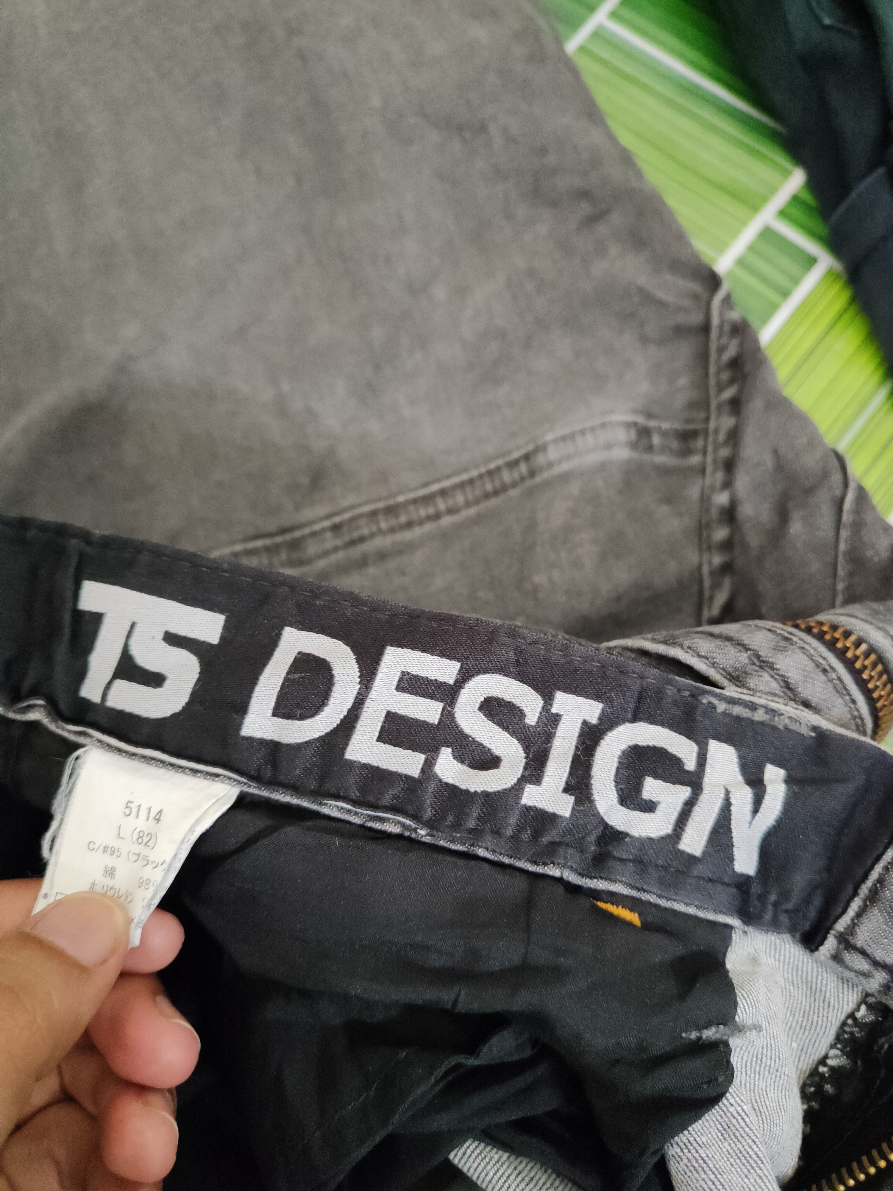 Japanese Brand TS Design Black Multipocket Tactical Denim #S1274 Size US 32 / EU 48 - 16 Thumbnail