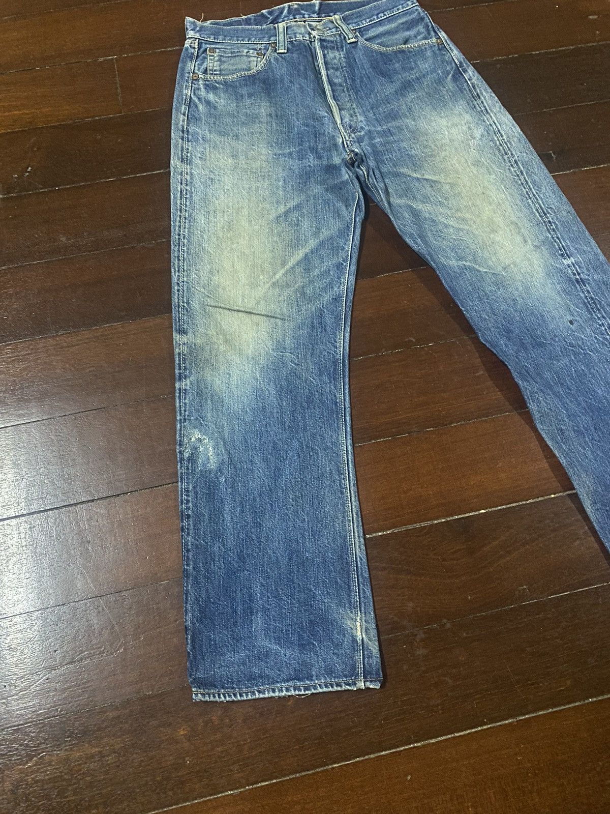 Warehouse Fire 🔥🔥 vintage warehouse v stich button hidden rivet Size US 31 - 3 Thumbnail