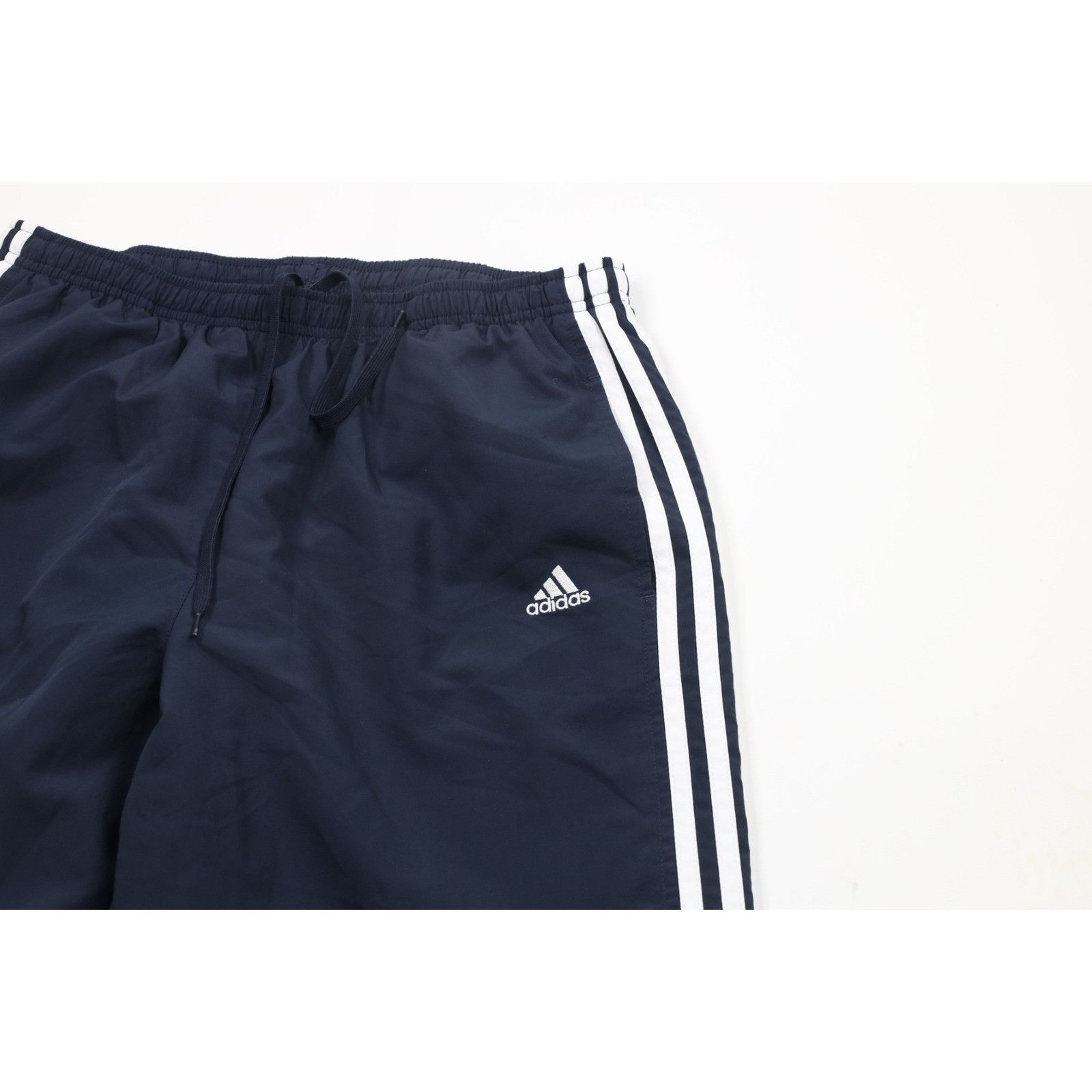 Adidas × Vintage Vintage Adidas Spell Out Striped Lined Wide Leg Pants Size 36" / US 14 / IT 50 - 5 Thumbnail