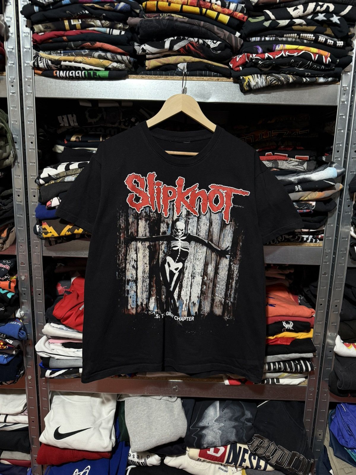 Slipknot Vintage 2014 Slipknot .5: The Gray Chapter Rock Band T-Shirt Size US XL / EU 56 / 4 - 1 Thumbnail