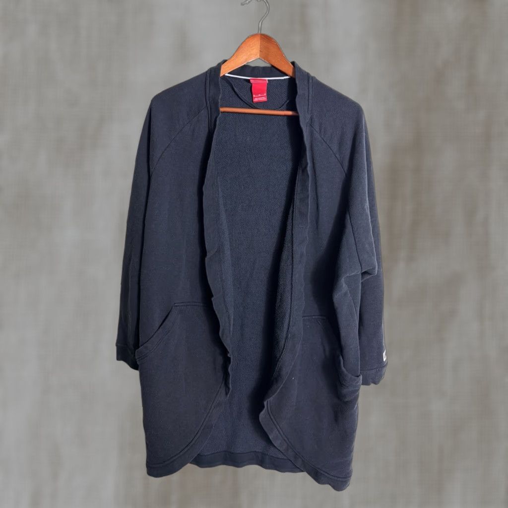 Nike Nike Cardigan Womens Medium Open Front Long Pockets Lounge Blue M Womens Sweater Nike Size M / US 6-8 / IT 42-44 - 1 Thumbnail